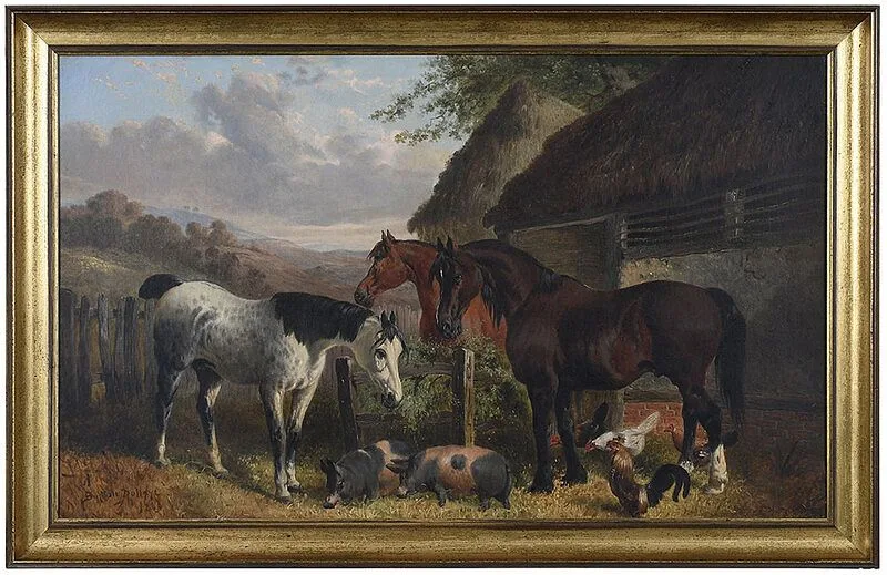Jr. by Frederick Herring, oil on canvas, sold Feb 2021