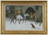 George Wright, Travelers In Winter