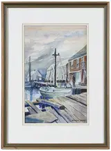 Provincetown Docks, Brunk Auctions 2021