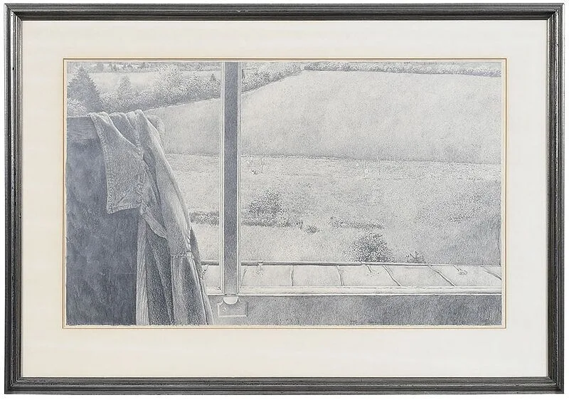 Tim O’Kane, From The Studio, 1979, graphite on paper