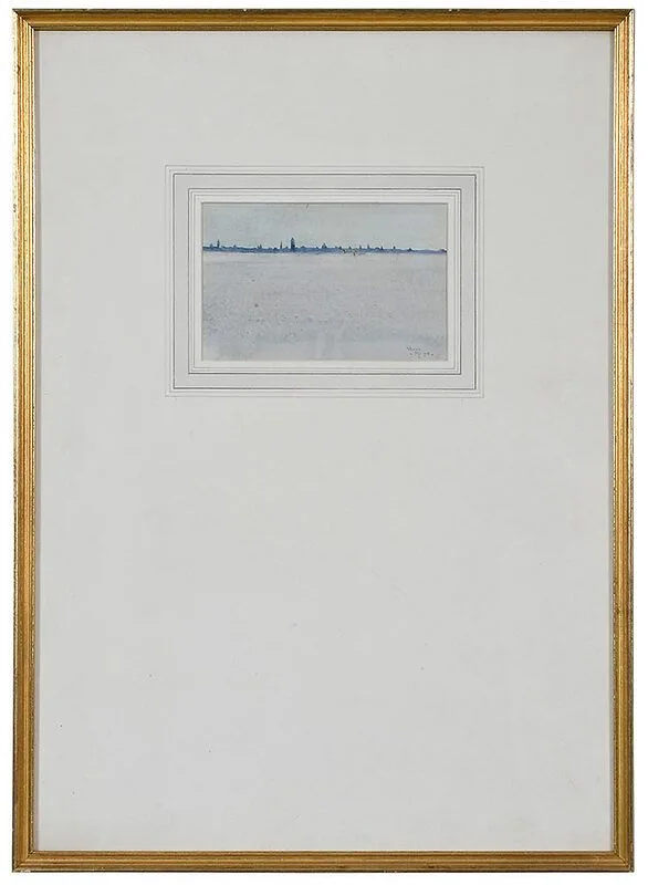 Venice scene by Martin Hardie, 1912, watercolor, sold Jan 2021