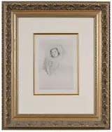 Mary Cassatt, Margot Wearing a Bonnet (B. 179), No. 1