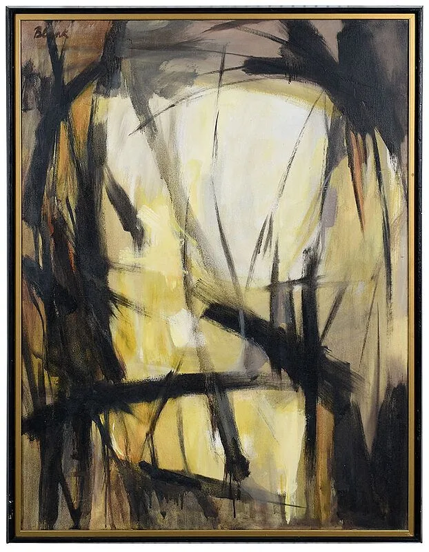 Alice Roberts Blank, Here and Now, oil on canvas