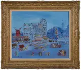 Jean Dufy, ÿParis, Place Blanche (B. 4782)