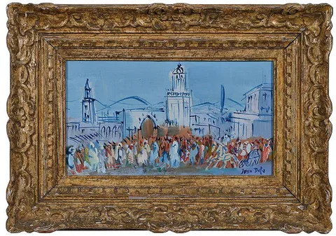 Jean Dufy, Marrakech, oil on canvas