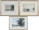 James McBey, Three works: Early Morning