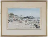 James McBey, Beach scene