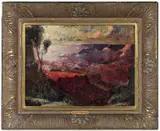 Elliott Daingerfield, Study for Grand Canyon View (currently at the North Carolina Museum of Art)
