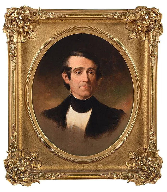 Portrait of a Gentleman by Samuel Waugh, 1848, oil on canvas, sold Dec 2020