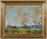 Alfred Heber Hutty, Autumn Trees