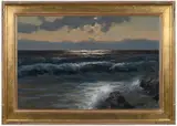 Frederick Judd Waugh, Sunset Over the Sea