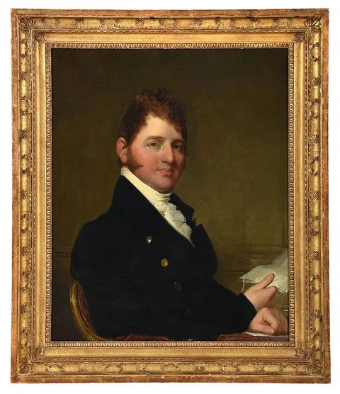 Gilbert Stuart, Portrait of Francis James Jackson (P. 429), 1810, oil on panel