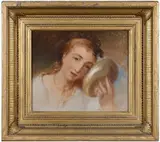 Thomas Sully, Girl With Abalone Shell (B & F 2290 "Girl with Shell")