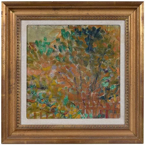 John R. Grabach, Fall Foliage, oil on canvas
