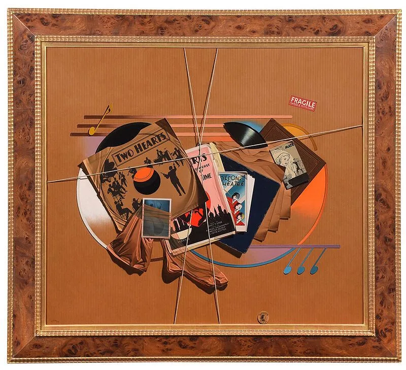 Gary T. Erbe, Music with Spice, oil on canvas