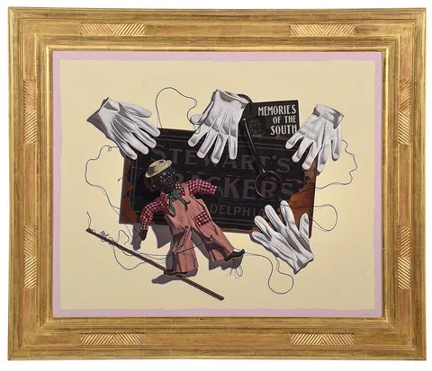 Gary T. Erbe, Strings, oil on canvas