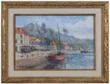 Hughes Claude Pissarro, Moored Boat