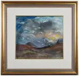 Will Henry Stevens, Landscape with Sunrise