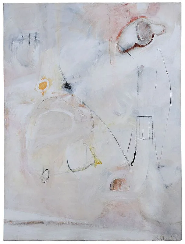 Betty Clark, The Key Turning in the Lock, acrylic on canvas