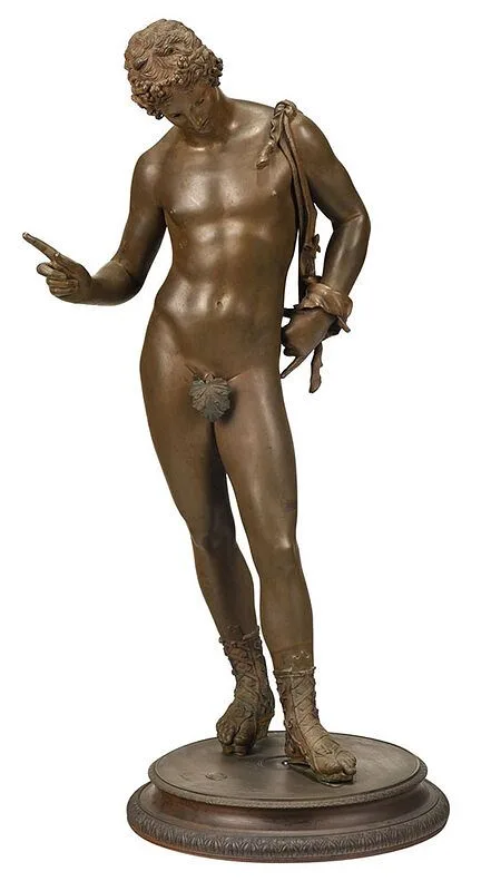 Giorgio Sommer, Founder, patinated bronze