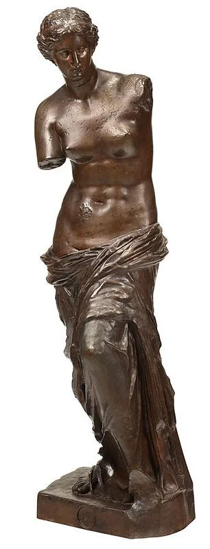 Ferdinand Barbedienne, Founder, patinated bronze