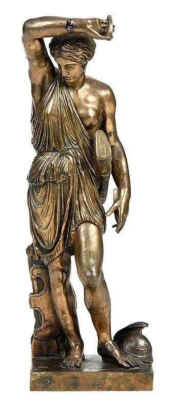 Francesco Righetti, Amazon, after the antique held by the Vatican, gilt bronze