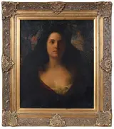 J. Alden Weir, Portrait of a Lady