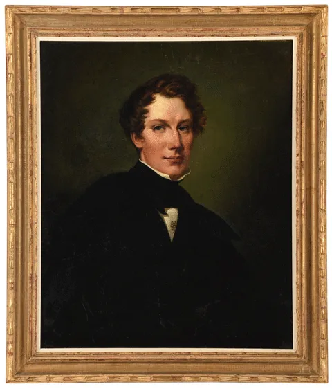 Portrait of Thomas Fontaine by Samuel Lovett Waldo, c. 1810, oil on canvas, sold Aug 2020