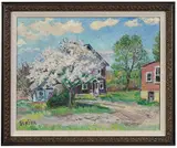 David Burliuk, Spring on a Farm, Long Island