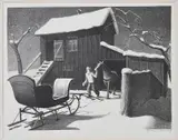 Grant Wood, December Afternoon