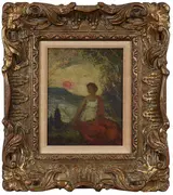 Elliott Daingerfield, Woodland Nymph - Contemplation