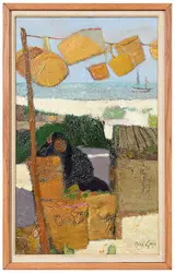 René Genis, La Marchande de Paniers (The Basket Seller)
