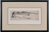 Richard Müller, Nude with Fan and Tools