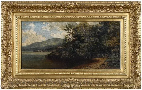 Robert Melvin Decker, Summer Landscape, oil on canvas