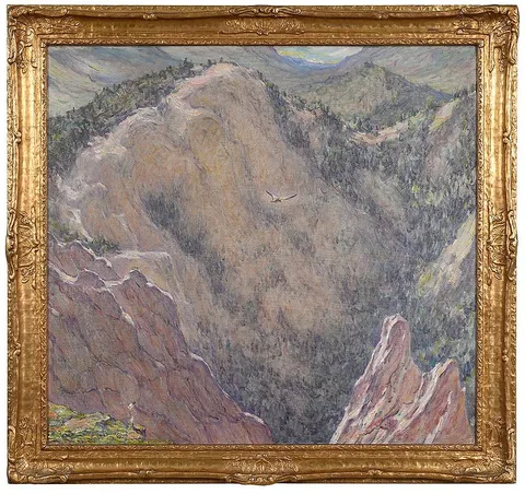 Robert Reid, Colorado, circa 1920s, oil on canvas