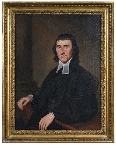 Charles Willson Peale, A Clergyman, said to be Dr. William Schaffer, minister, circa 1790, oil on canvas