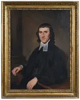 A Clergyman, said to be Dr. William Schaffer, minister, Brunk Auctions 2020