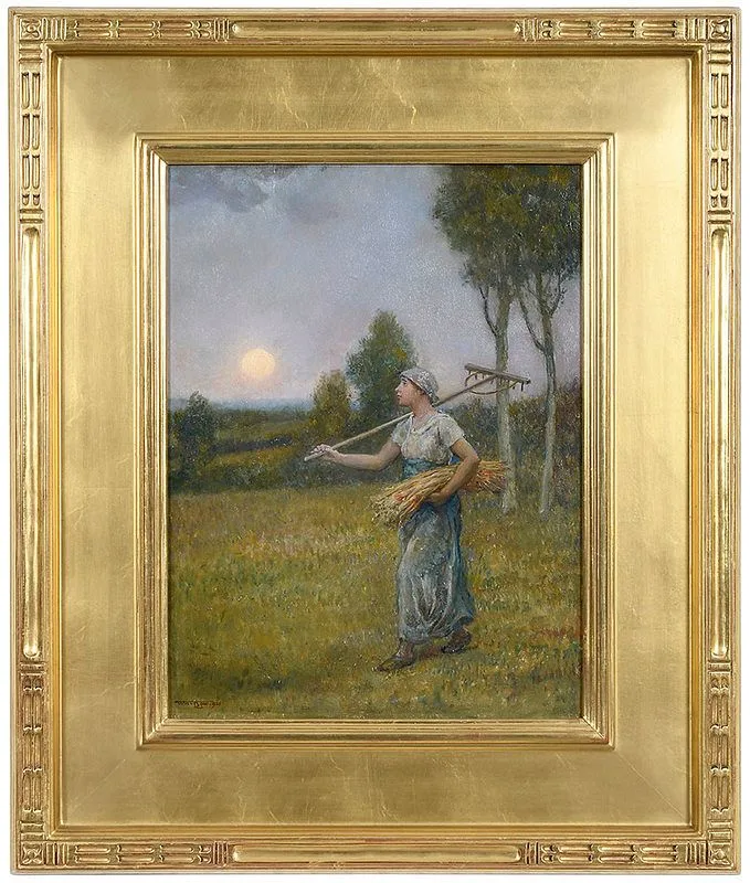 The Gloaming by Will Hicok Low, 1921, oil on panel, sold May 2020