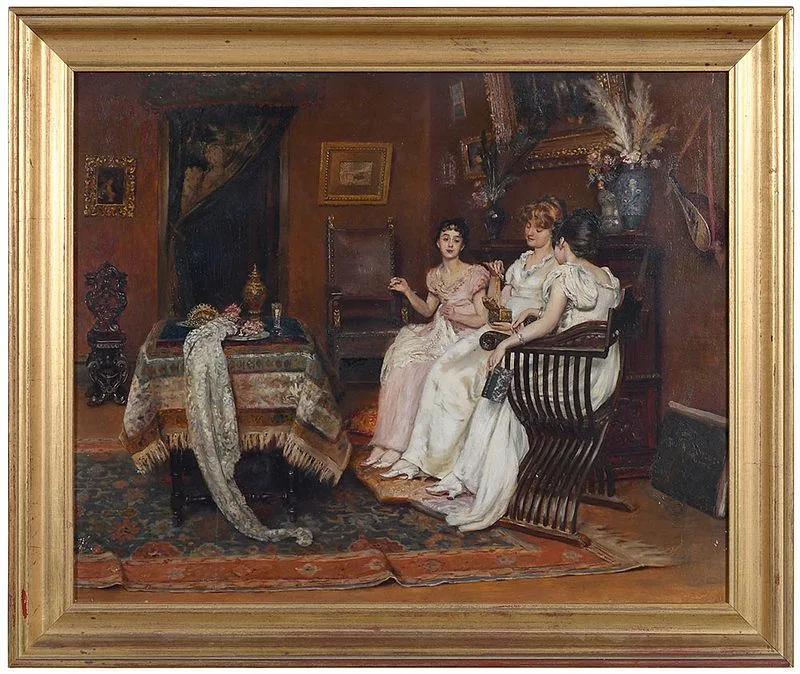 Thomas W. Shields, The Jewel Box, 1876, oil on panel