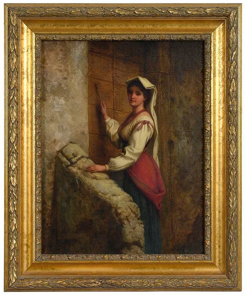 George Henry Hall, Spanish Maiden, 1894, oil on canvas