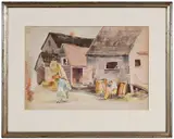 Alfred Heber Hutty, Fishing Village