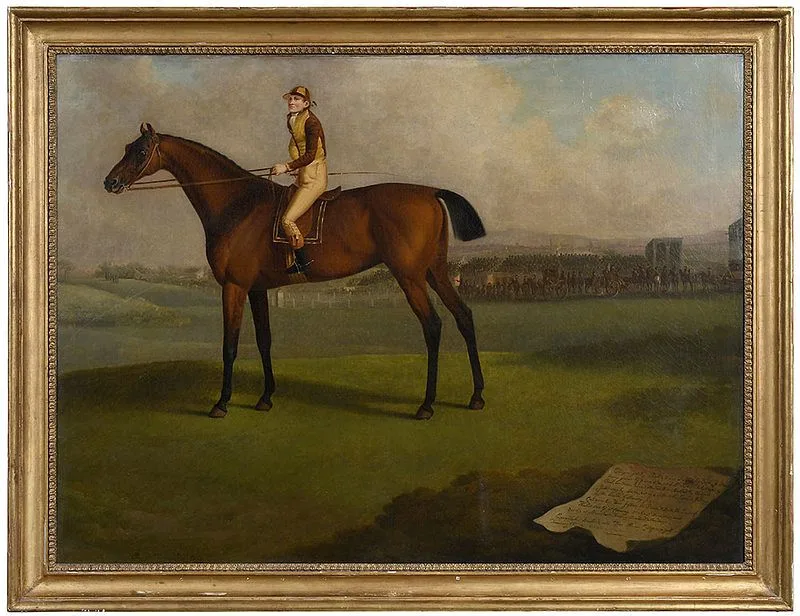 Charles Towne, The Bay Racehorse Citizen˜at the Manchester Sweepstake, May 20, 1793, oil on canvas