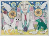 Minnie Evans, Untitled