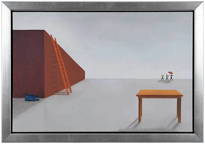 Mary Edith Alexander, And the Band Played On, oil on canvas