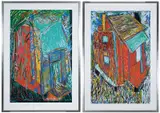 Beverly Buchanan, Private Spaces Series: I and Saturday (Two Pieces)