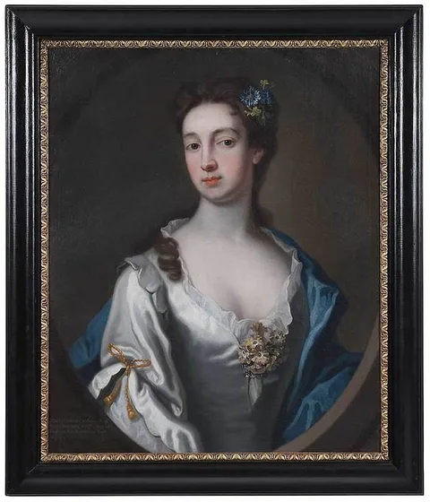 George Knapton, Portrait of Catharine Whitelocke, oil on canvas