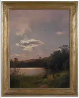 Hermann Herzog, A Distant Windmill