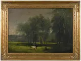 Hermann Herzog, Summer Landscape