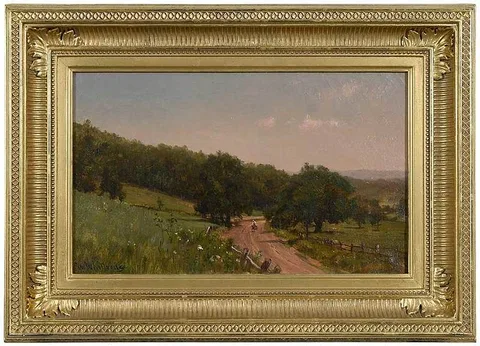 Worthington Whittredge, Near Bernardsville, New Jersey, oil on canvas