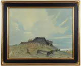 Midwestern Landscape, Brunk Auctions 2020